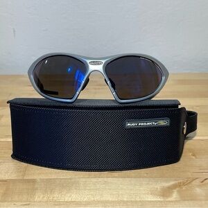 Rudy Project EKYNOX SX SN7692 Gray Sport Sunglasses Made in Italy Cycling